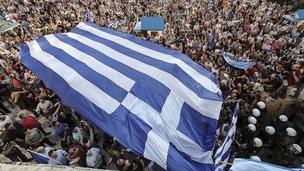 مظاهرات في اليونان - سبوتنيك عربي