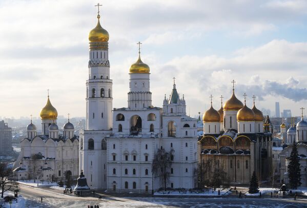 كنائس موسكو في حرم الكرملين - سبوتنيك عربي