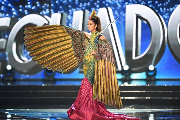 ملكة جمال الإكوادور في مسابقة ملكة جمال الكون بالزي الوطني - سبوتنيك عربي