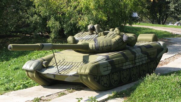 دبابة منفوخة - سبوتنيك عربي
