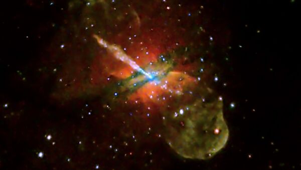 ثقب أسود في المجرة Centaurus A وتنبعث منها طاقة ضوئية قوية - سبوتنيك عربي