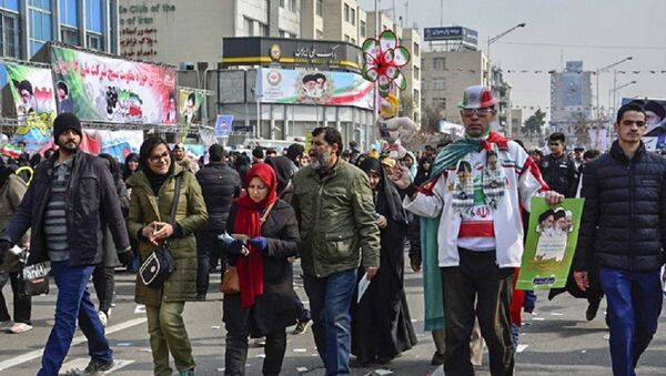 مسيرات في إيران - سبوتنيك عربي