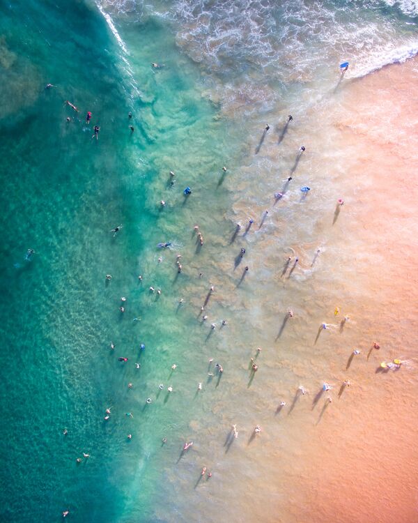 طائرة بدون طيار تلتقط صورة لأستراليا، من قبل المصور غاب سكانو - سبوتنيك عربي