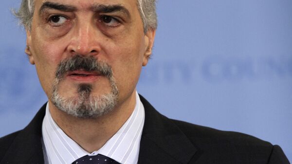 السفير السوري لدى روسيا بشار الجعفري  - سبوتنيك عربي