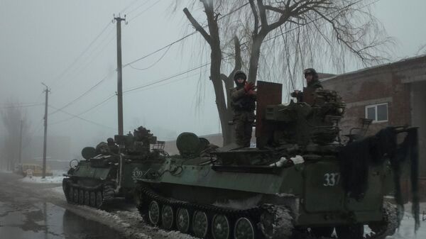 الجيش الأوكراني في بلدة أفدييفكا - سبوتنيك عربي