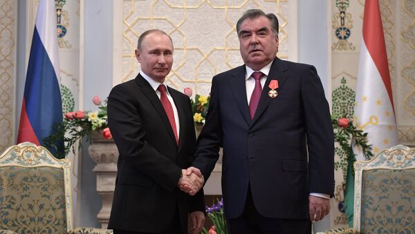الرئيس الروسي والطاجيكستاني - سبوتنيك عربي