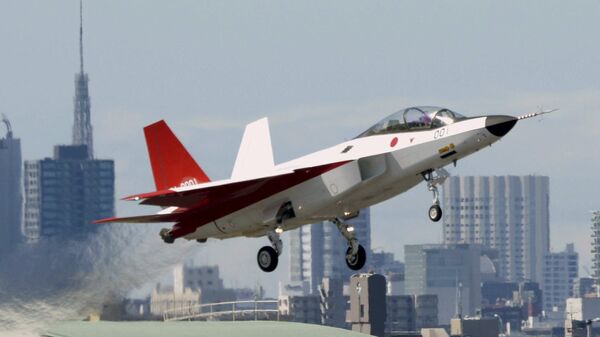 نموذج أولي لأول مقاتلة يابانية X-2 Shinshin واسمها الرسمي ATD-X - سبوتنيك عربي