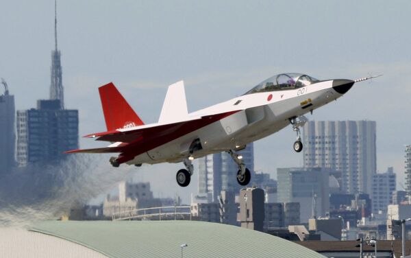 نموذج أولي لأول مقاتلة يابانية X-2 Shinshin واسمها الرسمي ATD-X - سبوتنيك عربي