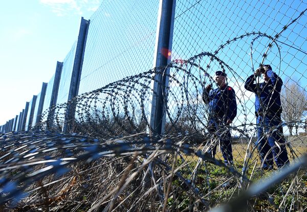 حرس الحدود بين بلغاريا وكرواتيا - سبوتنيك عربي