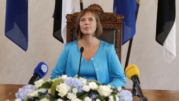 رئيسة إستونيا - سبوتنيك عربي