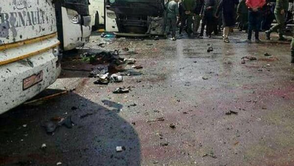 تفجير دمشق - سبوتنيك عربي