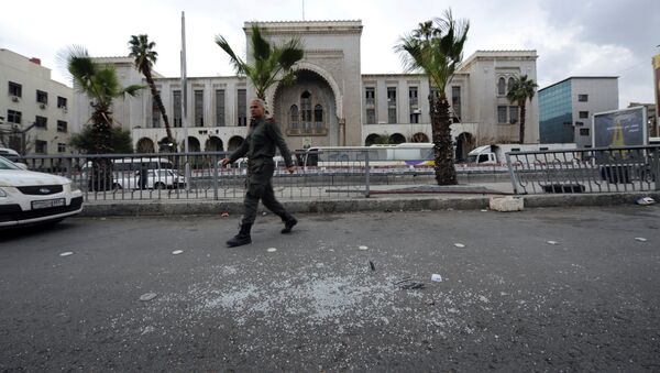 تفجير إرهابي بالعاصمة السورية دمشق - سبوتنيك عربي