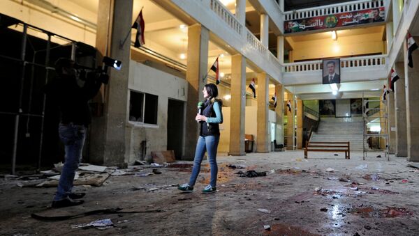 تفجير إرهابي بالعاصمة السورية دمشق - سبوتنيك عربي