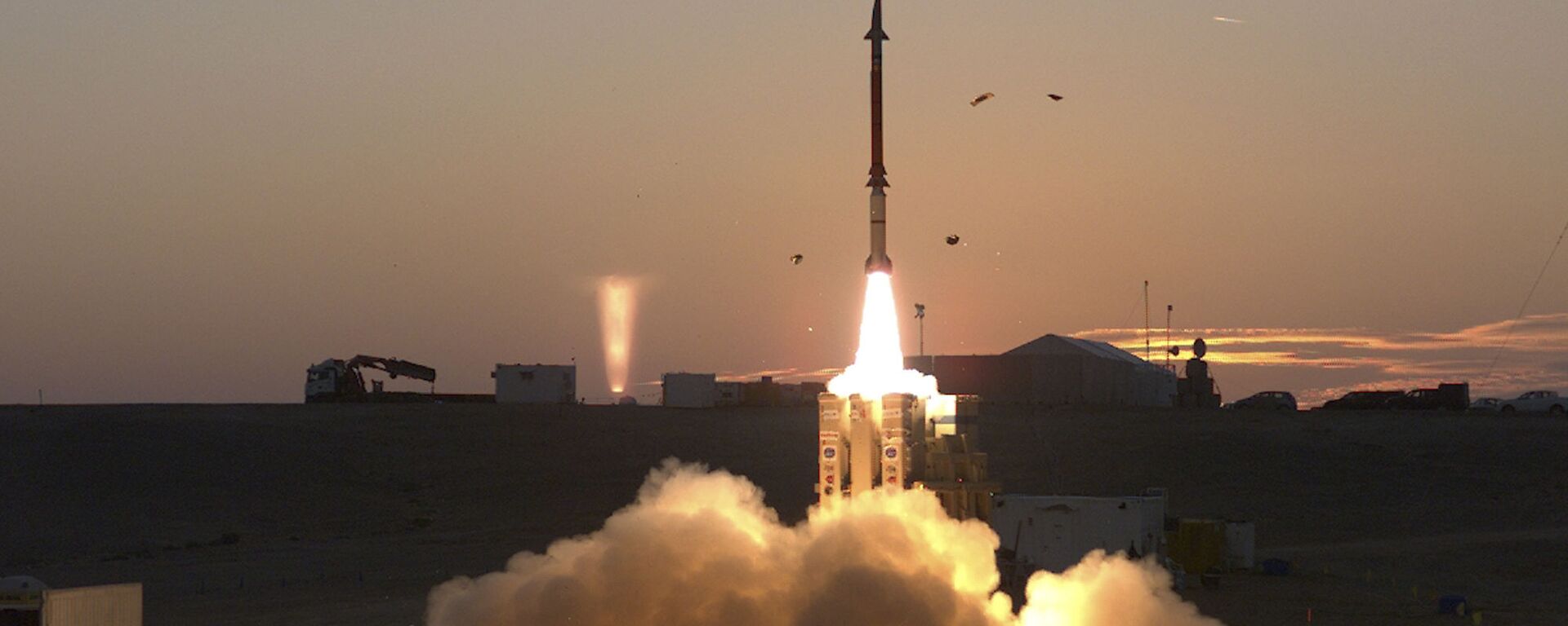 إطلاق صاروخ اعتراضي في إسرائيل - سبوتنيك عربي, 1920, 09.06.2022