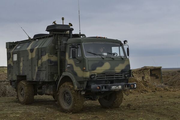 شاحنة كاماز التابعة لقوات الدفاع الروسية - سبوتنيك عربي