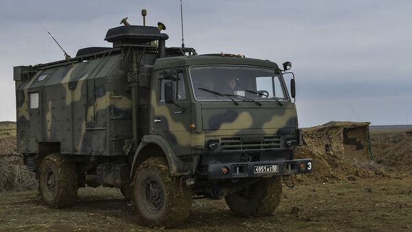 شاحنة كاماز التابعة لقوات الدفاع الروسية - سبوتنيك عربي