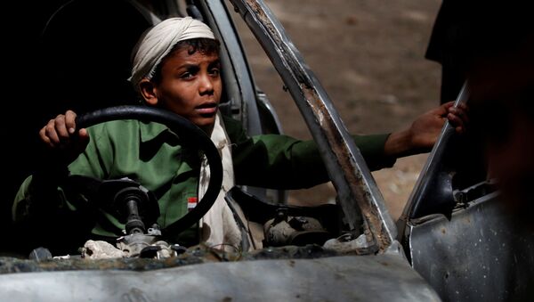 أطفال اليمن - سبوتنيك عربي