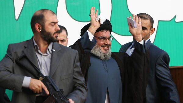 زعيم الحزب اللبناني حزب الله السيد حسن نصرالله - سبوتنيك عربي