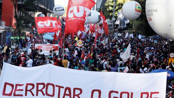 احتجاجات البرازيل - سبوتنيك عربي