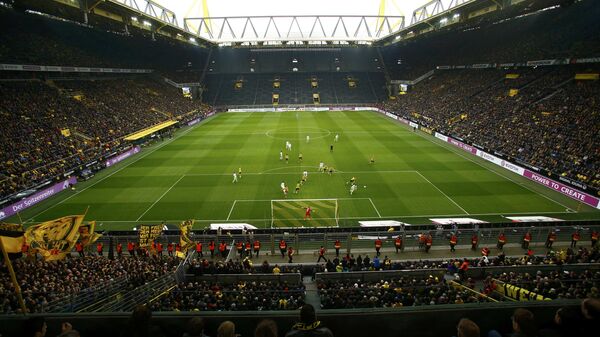 Football Soccer - Borussia Dortmund v VFL Wolfsburg - German Bundesliga - Signal Iduna Park stadium, Germany - 18/02/17 - سبوتنيك عربي