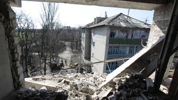 الوضع في دونيتسك، أوكرانيا - سبوتنيك عربي