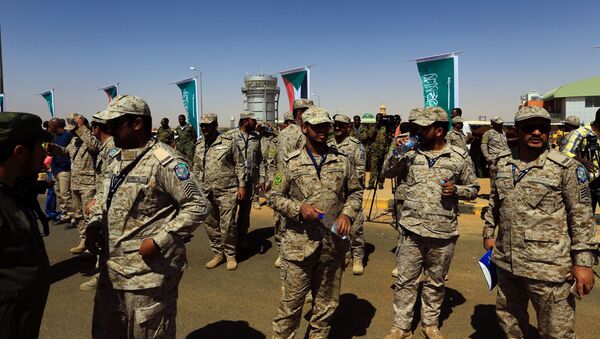 مناورات عسكرية سودانية سعودية بمدينة مروي شمال السودان، 9 أبريل نيسان 2017 - سبوتنيك عربي