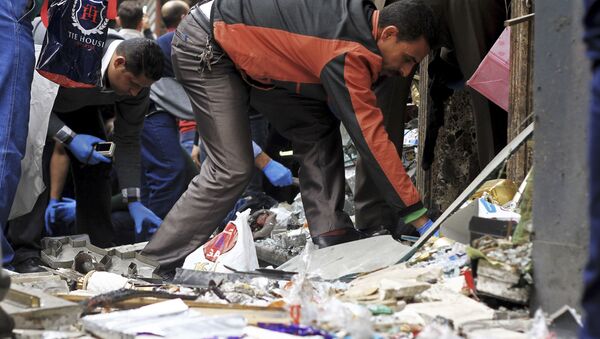 تفجير إرهابي في الإسكندرية، مصر - سبوتنيك عربي