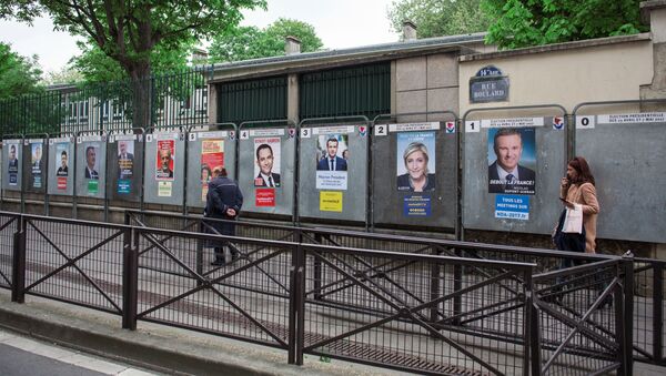 بدء الحملة الدعائية الانتخابية رسميا للمرشحين للانتخابات الرئاسية في فرنسا، تبدأ الجولة الأولى في 23 أبريل/ نيسان 2017 - سبوتنيك عربي