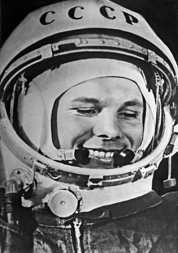 أول رائد إلى الفضاء - يوري غاغارين على متن المركبة الفضائية فوستوك-1، 12 أبريل/ نيسان 1961 - سبوتنيك عربي