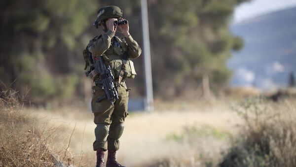 الجيش الإسرائيلي بالقرب من نابلس، الضفة الغربية، فلسطين - سبوتنيك عربي