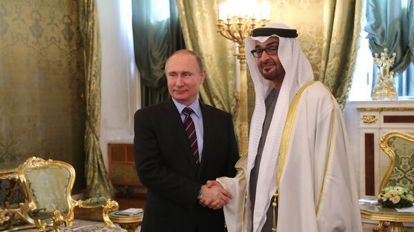 فلاديمير بوتين يلتقي ولي عهد إمارة أبو ظبي - سبوتنيك عربي
