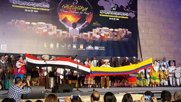 افتتاح مهرجان الطبول - سبوتنيك عربي