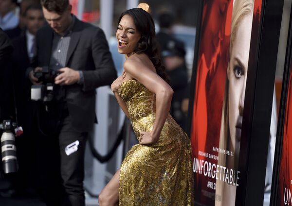 الممثلة الأمريكية خلال حضورها لمراسم افتتاح الفيلم Unforgettable في لوس أنجلوس، الولايات المتحدة 18 أبريل/ نيسان 2017 - سبوتنيك عربي