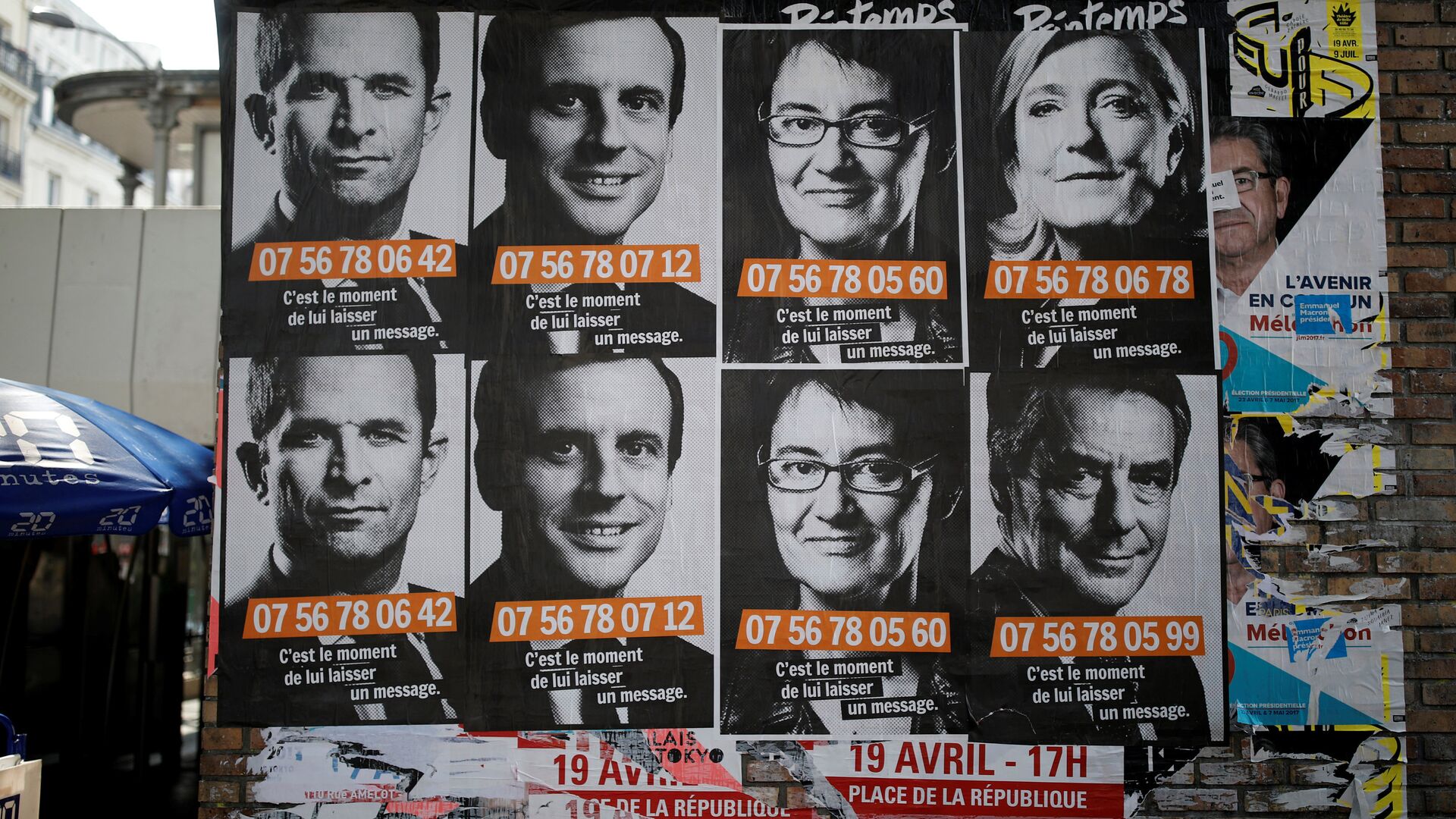 ملصقات دعائية للمرشحين في الانتخابات الفرنسية - سبوتنيك عربي, 1920, 24.01.2022