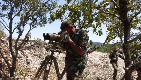أحد أفراد الجيش السوري - سبوتنيك عربي