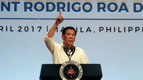 رئيس الفلبين رودريغو دوتيرت - سبوتنيك عربي
