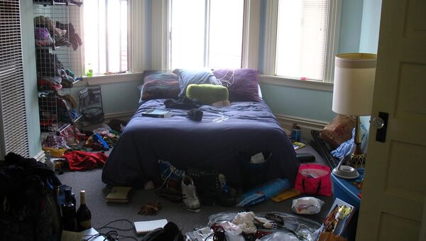 Bedroom mess, US - سبوتنيك عربي