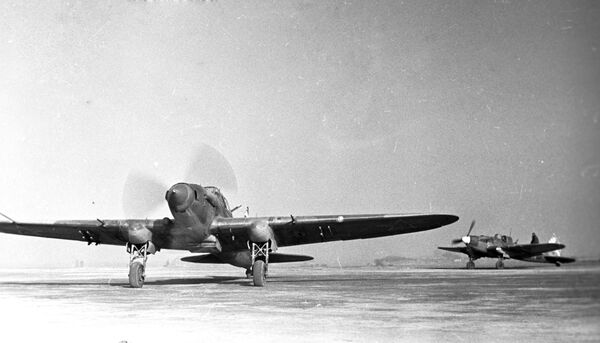 طائرات هجومية تستعد للإقلاع، يناير/ كانون الثاني 1943 - سبوتنيك عربي