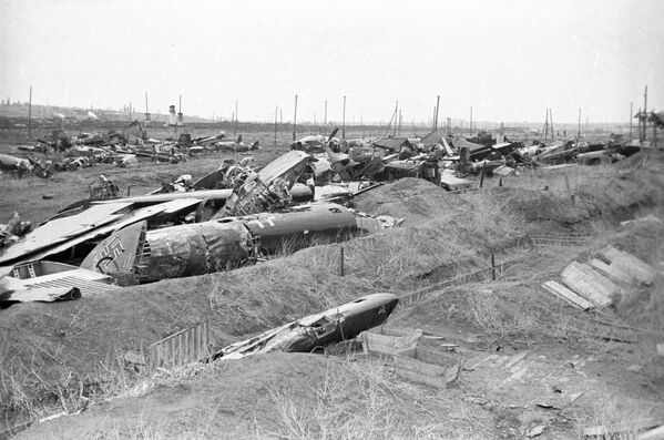 الطائرات الحربية التابعة لقوات الطيران الجوي النازي، عام 1943 (معركة ستالينغراد 17 يوليو/ تموز - 2 فبراير/ شباط 1943) - سبوتنيك عربي