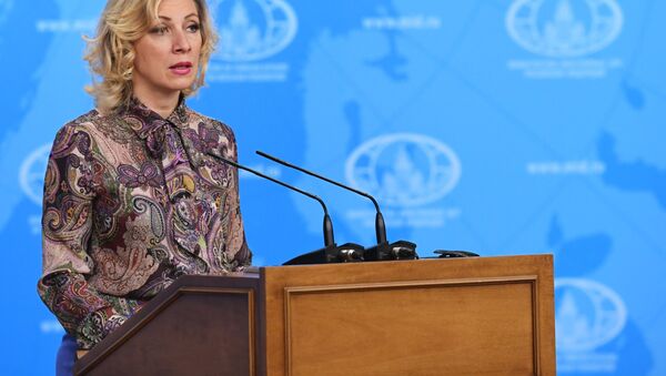 المتحدثة الرسمية باسم وزارة الخارجية الروسية ماريا زاخاروفا - سبوتنيك عربي