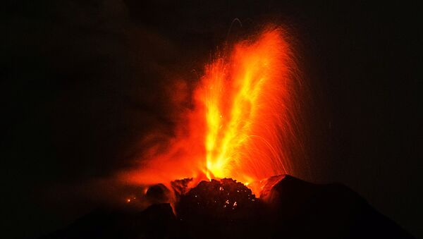 ثوران بركان - سبوتنيك عربي