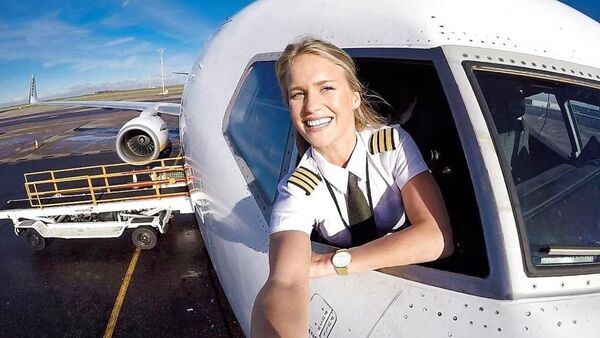 قائدة الطائرة السويدية ماريا فاغرستروم - سبوتنيك عربي