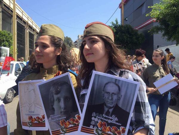 مسيرة فوج الخالدين في بيروت مسيرة فوج الخالدين في بيروت - سبوتنيك عربي