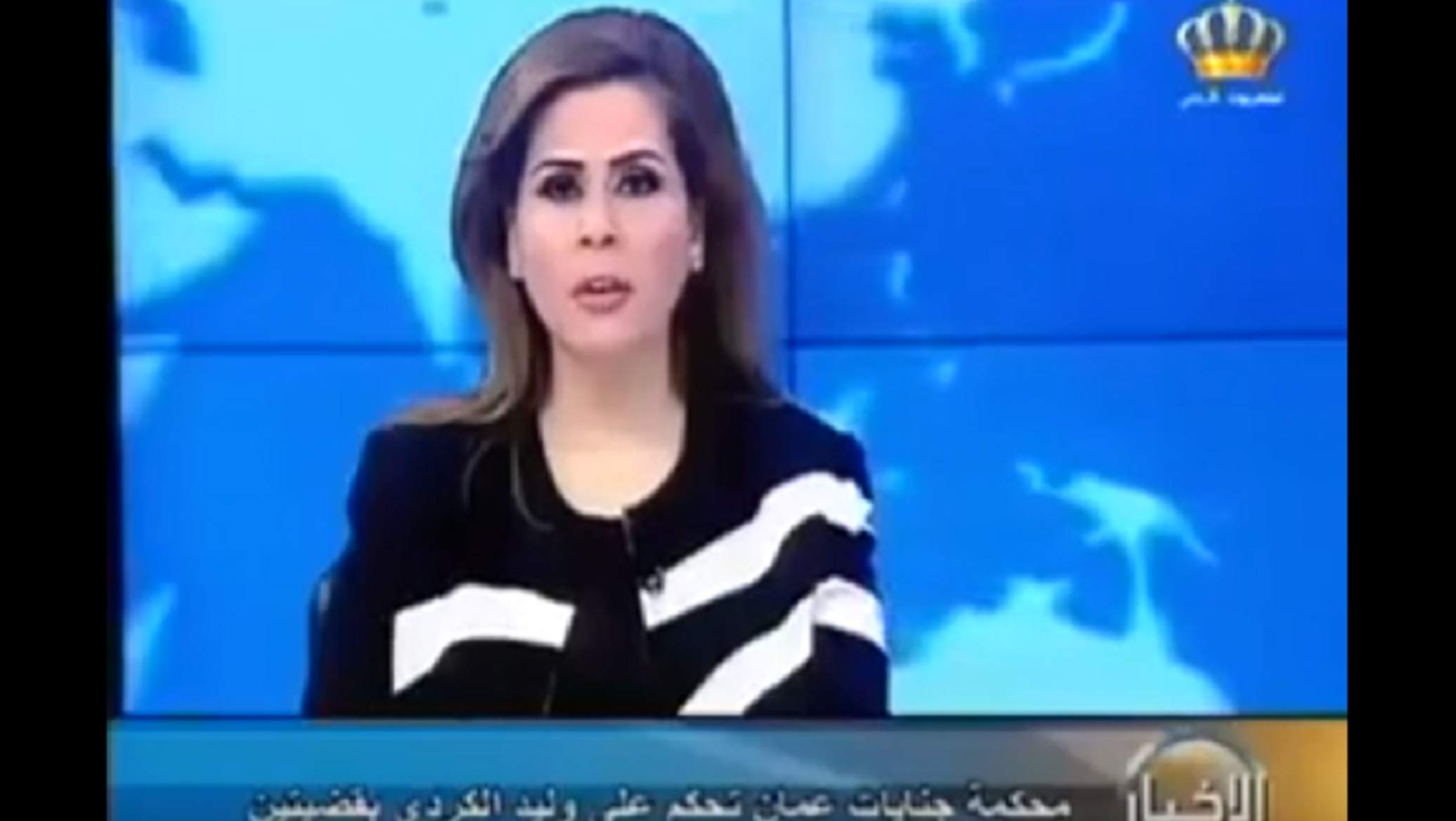 شاهد ماذا حدث لمذيعة أردنية على الهواء 07052017 سبوتنيك عربي 