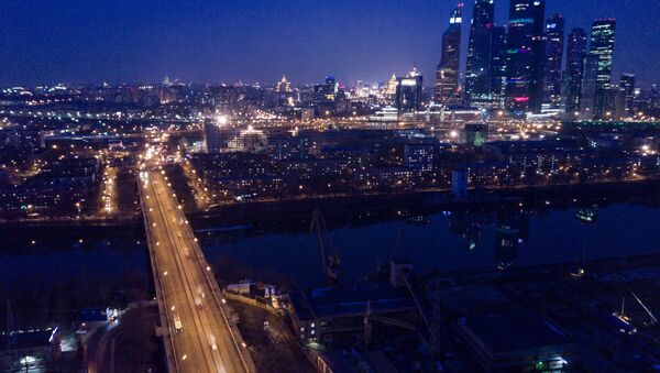 مشهد يطل على موسكو سيتي في مدينة موسكو - سبوتنيك عربي