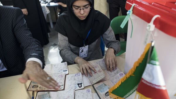 إيران - الانتخابات الرئاسية والبلدية في طهران، 19 مايو/ آيار 2017 - سبوتنيك عربي