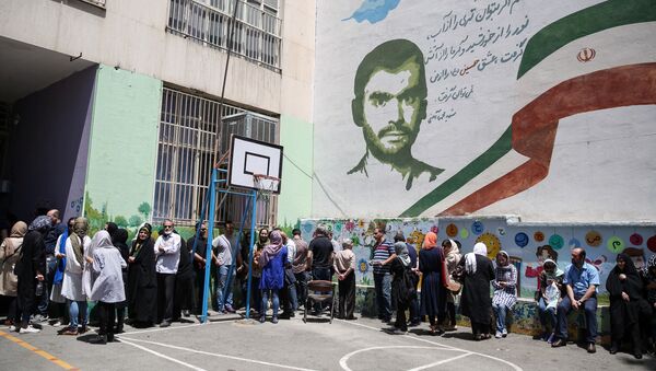 إيران - الانتخابات الرئاسية والبلدية في طهران، 19 مايو/ آيار 2017 - سبوتنيك عربي