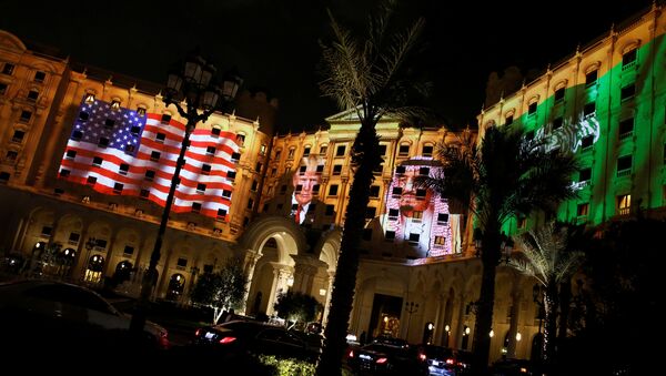 فندق ريتز كارلتون في الرياض الذي يقيم فيه الرئيس الأمريكي ترامب - سبوتنيك عربي