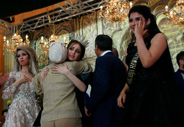 العراقية فيان أمير - الفائزة بلقب ملكة جمال العراق، بغداد 25 مايو/ آيار 2017 - سبوتنيك عربي