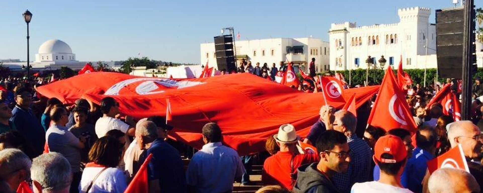 مظاهرات في تونس لدعم عملية الأيادي النظيفة - سبوتنيك عربي, 1920, 12.01.2022